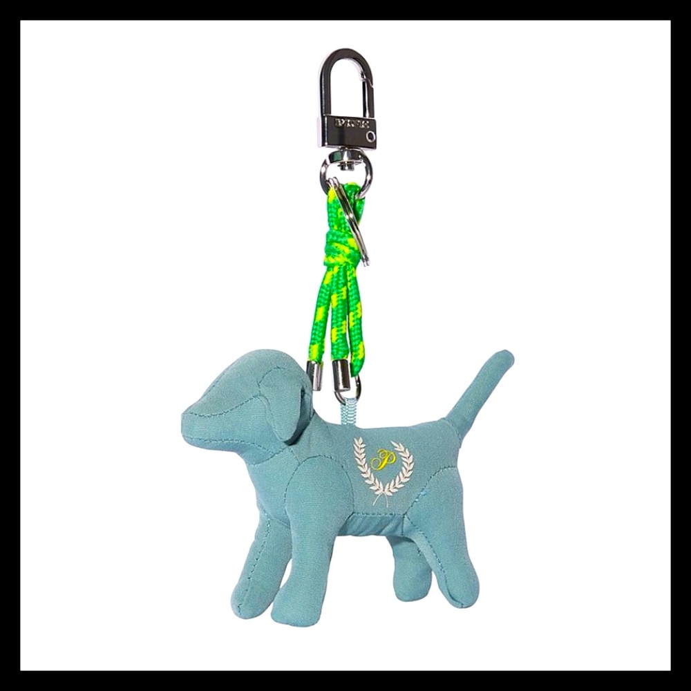 💕ⓅⒾⓃⓀ ⓋⓈ Micro Dog Keychain Charm NWT💕